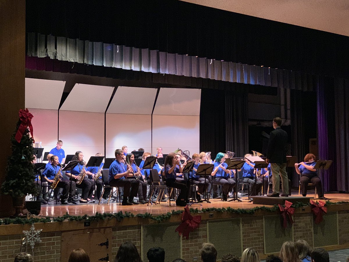 <a href="/BinghamBears/">Bingham MS</a> 7th and 8th grade bands sounded awesome tonight!  What a great concert!  Congratulations to our students, Mr. Sisco, Mrs. Lopez, and Mr. Meyer!