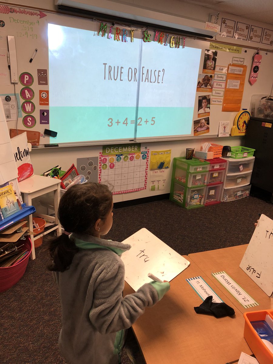 MsJRRISD's tweet photo. True or False, Fair or Not Fair?! Mathematicians were engaged as we explored equations, and fractions. It was a great way to assess student understanding for our new fraction unit. 💭 #MsJs2nd #RRISD2 #ARRCPowered https://t.co/vn4O60dC6R