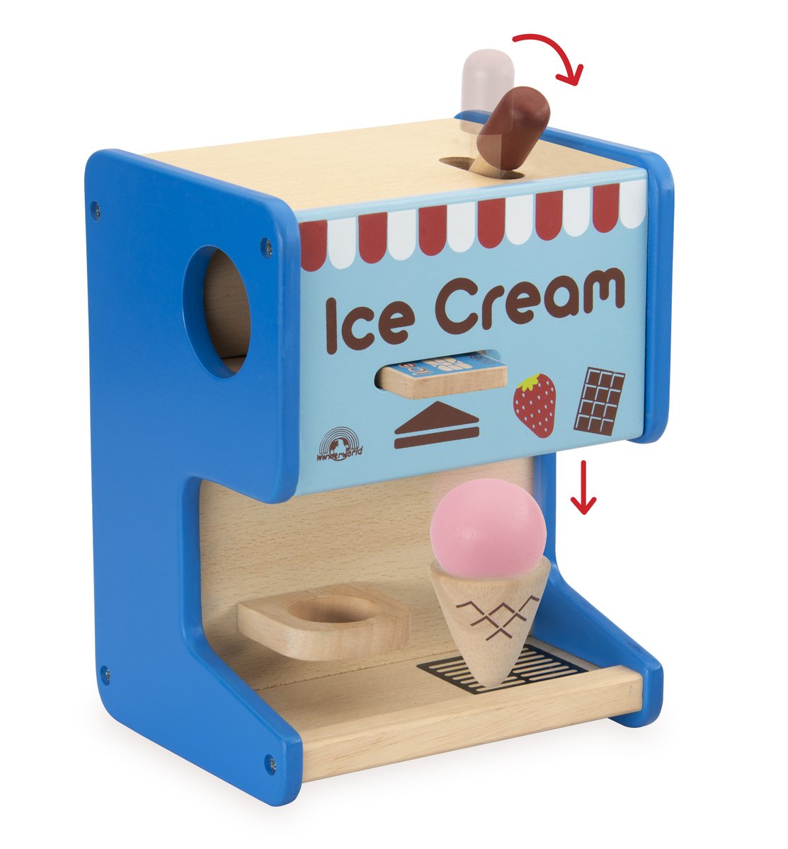 ❤️Wonderworld .. WW-4569 ICE CREAM MAKER
For more products : bit.ly/2E6j3TR
#Wisdom begin in wonder #wonderworldtoy