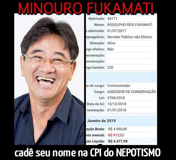 Faltou o nome desse vereador na CPI do nepotismo