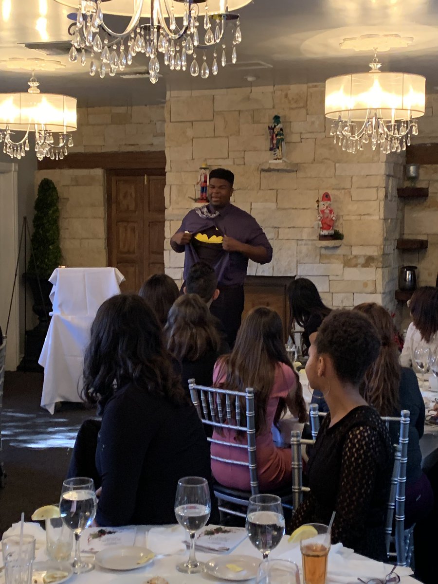 Congratulations to our bold Ss who shared their heartfelt 🧡💙(and even heart-wrenching) speeches 🎤 today at our annual DECA Toastmaster’s Brunch <a href="/vincentsoncback/">Vincent on Camelback</a>. #ThisIsWhoWeAre #WeAreTheSHIELD <a href="/CamelbackHigh/">Camelback High School Spartans</a>