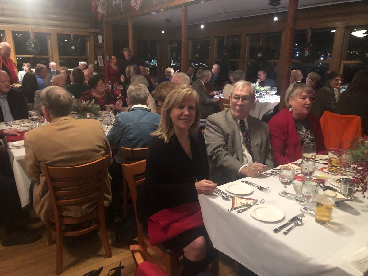 VanBurenCourts's tweet photo. Judge Brickley joins other South Haven Rotarians to celebrate the year and donate to those in need. #CourtToCommunity https://t.co/Gsg7uvnx2V