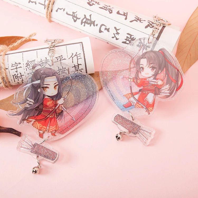 WANGXIAN WEDDDING AKA HORSE RIDING CHARMS AND THEY HAVE RAINBOW HEARTS OH MY GODDDDD WHY ARE THEY SO ADORABLE  #MDZS  #魔道祖师  #忘羡 https://mall.video.qq.com/detail?proId=20004026&ch=100&ptag=2_7.2.0.19720_copy