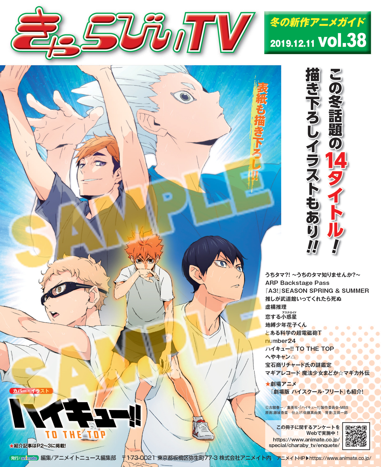 集英社 - ハイキュー！！ １巻から３８巻まで！！ ハイキュー!! 38／古舘 春一 | 集英社 ― SHUEISHA ―