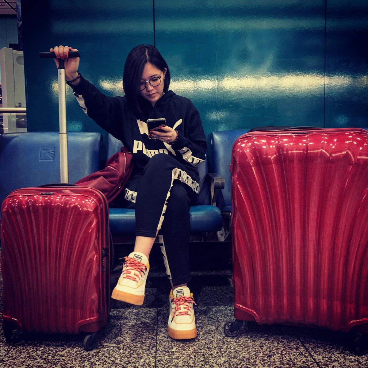 TALON_ESPORTS's tweet photo. Team Talon is headed out to LA for the CPT finals! 

Special shout out to @MySamsonite and @PUMA for looking after us on this journey. We will be sharing some unique content over the next week so stay tuned! 

#CPT2019 #SFV #HongKong https://t.co/9d6gwujACi