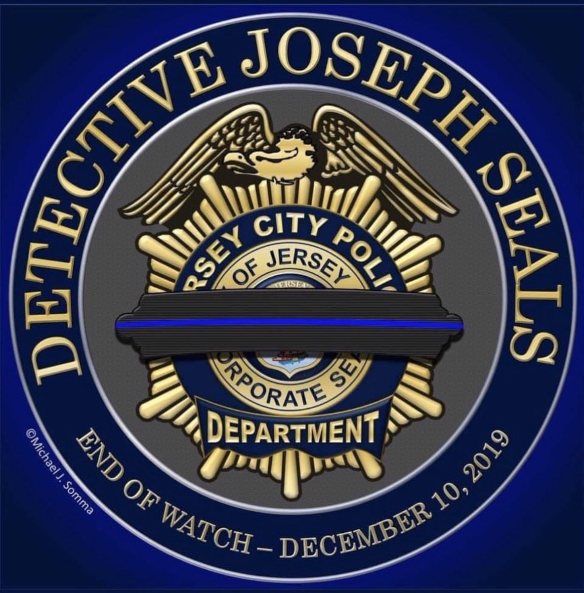The East Haven Police Department stands in solidarity with our brother and sister officers at the Jersey City Police Department. We are all praying for Det. Joseph Seals’ family during this difficult time. Another senseless tragedy affecting so many innocent lives. #wheresthelove