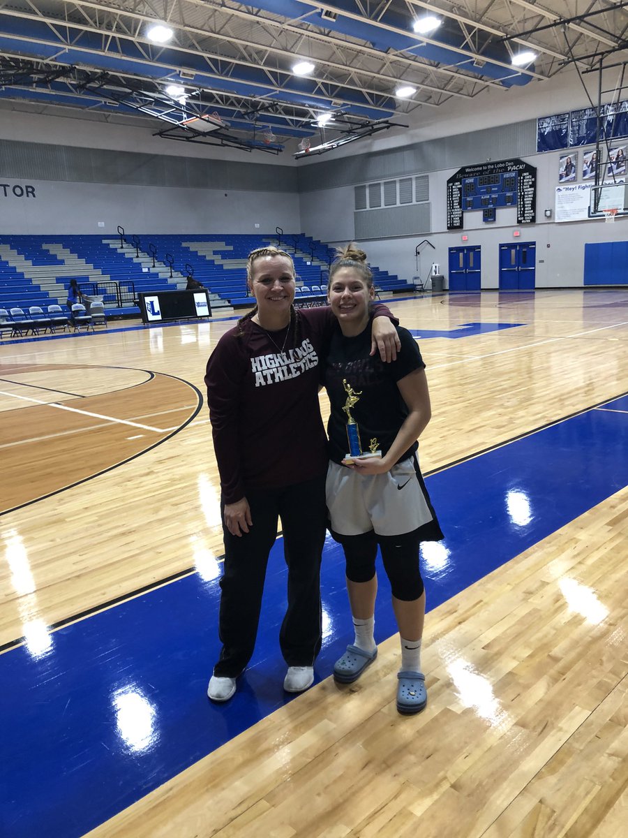 Congrats <a href="/mendoza_layla/">Layla</a> for making the All Tournament Team in the Hays Tourn.  Layla avg 20.4 ppg and 5.4 apg!! Great job Layla!