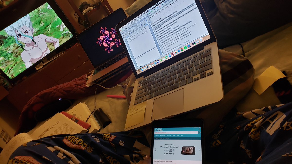 GanjaGodess2890's tweet photo. On some nerd and weeb type ish.... Who says you can't do it all.... Im so tired. 😩😩😂
#gradschooladventures #whenimnotcosplaying #senku #drstone #anime #myheroacademiapjs #lookingforcosplay #onamazon #writingacasestudy #macbookinitup https://t.co/FGpwYuM0zT