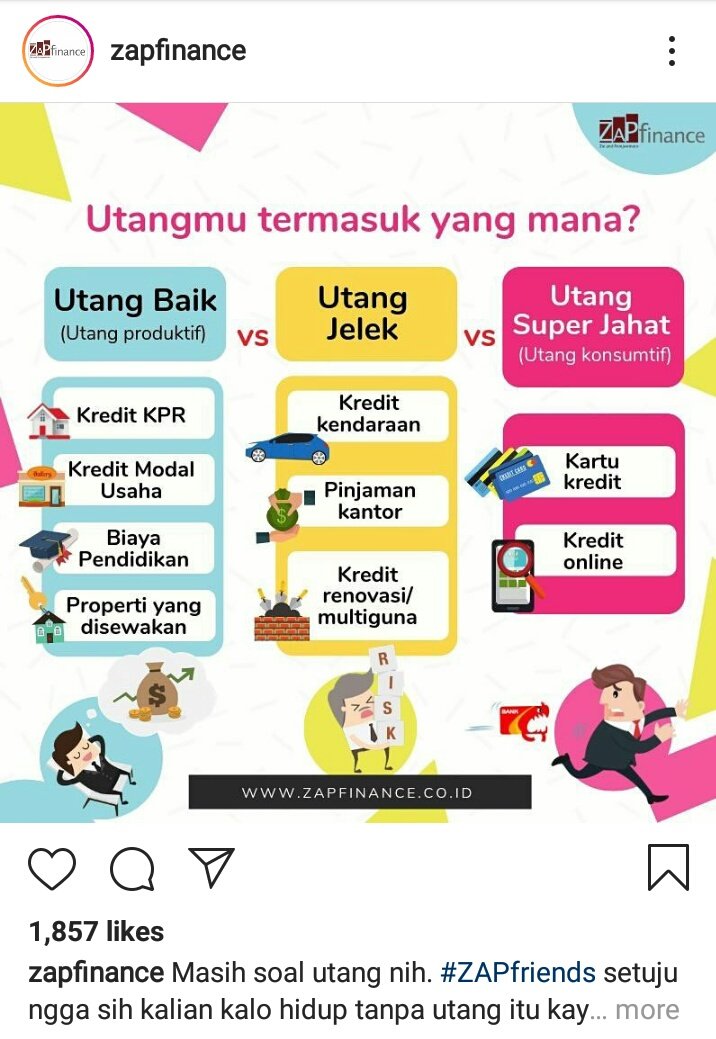 semangcotton's tweet image. Zap finance &amp;gt;&amp;gt;&amp;gt;&amp;gt;&amp;gt; jouska &amp;gt; big alpha

Lebih relate dengan kehidupan karyawan muda baru meniti karir. Ga aneh2.
👍👍🍸🌹