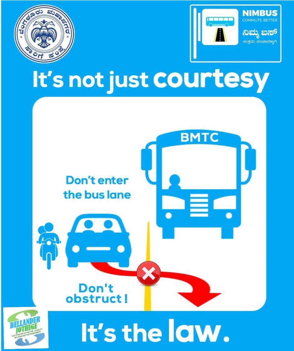 BellandurJothge's tweet photo. Join us today, 9 am either at Silk Board or Kala Mandira and take the bus to Ecospace!

#NimBusExpressYatra

@BMTC_BENGALURU @BBMPCOMM @BBMPSWMSplComm @BjTraffic @rk_misra @DULTBangalore @OfficeOfNG @WeAreBangalore @civicbangalore @citizensforblr https://t.co/xgBjOYYM2i