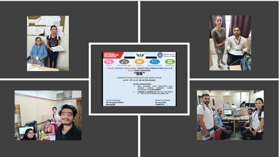 MITAOE's tweet image. 5S @ MITAOE

#MESA committee in collaboration with #InstitutionofMechanicalEngineer’s (IMechE-MITAOE) student chapter and #QualityCircle Forum of India (QCFI) jointly organized the event '5S @ MITAOE' from 21th of Nov. to 27th of Nov. 2019.