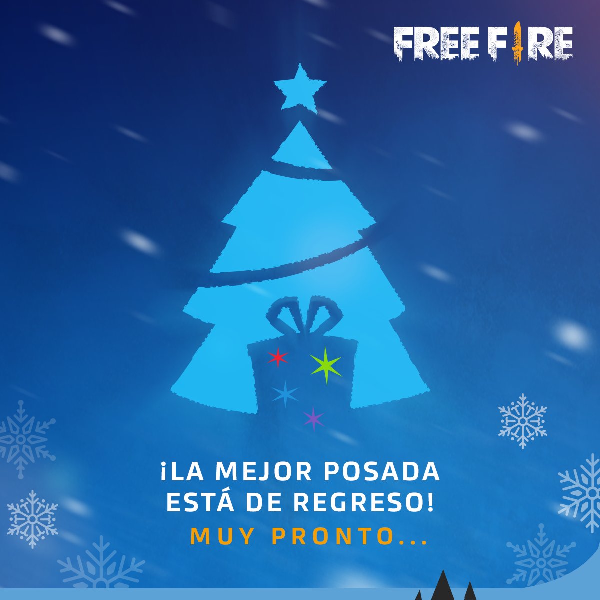 freefirelatino's tweet photo. ☃🎉❄ ¡La POSADA más increíble está de regreso! ❄🎉☃
¡Es época de reunirnos con nuestros seres queridos y celebrar juntos!💙
Mañana más información 👀

#FreeFire https://t.co/RIeKv8A65i