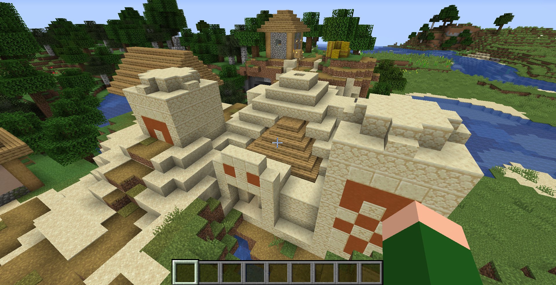 パラレル A Twitter やばいww マイクラ1 15の確認しようと思ってとりあえずクリエでワールド作ったら意味わからんスポーン地なんだがwww ピラミッドと家が重なってるwww 初めて見たわwww クリエで探検はやめてサバ威張るで使うことにする シード値
