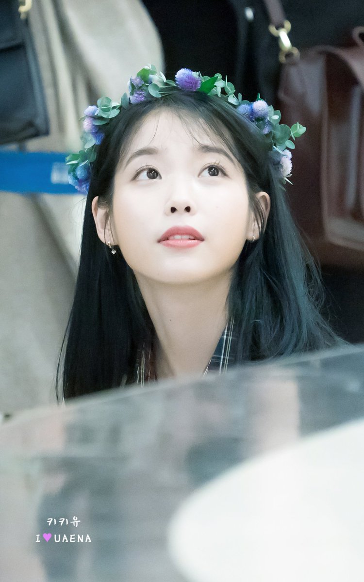 God must have spent a liitle more time on you. kyeopta!  #IU