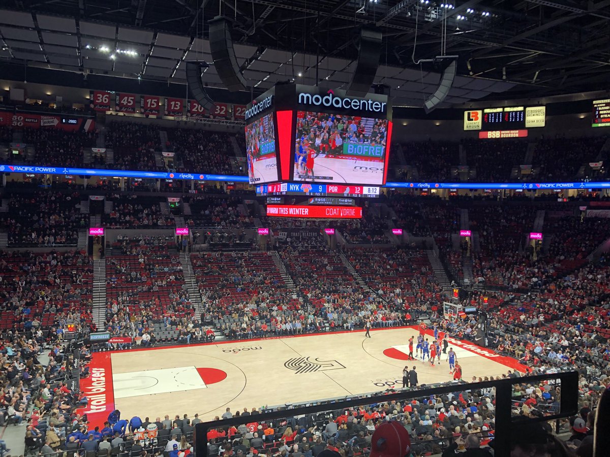 Perks of the job tonight. Love Portland.