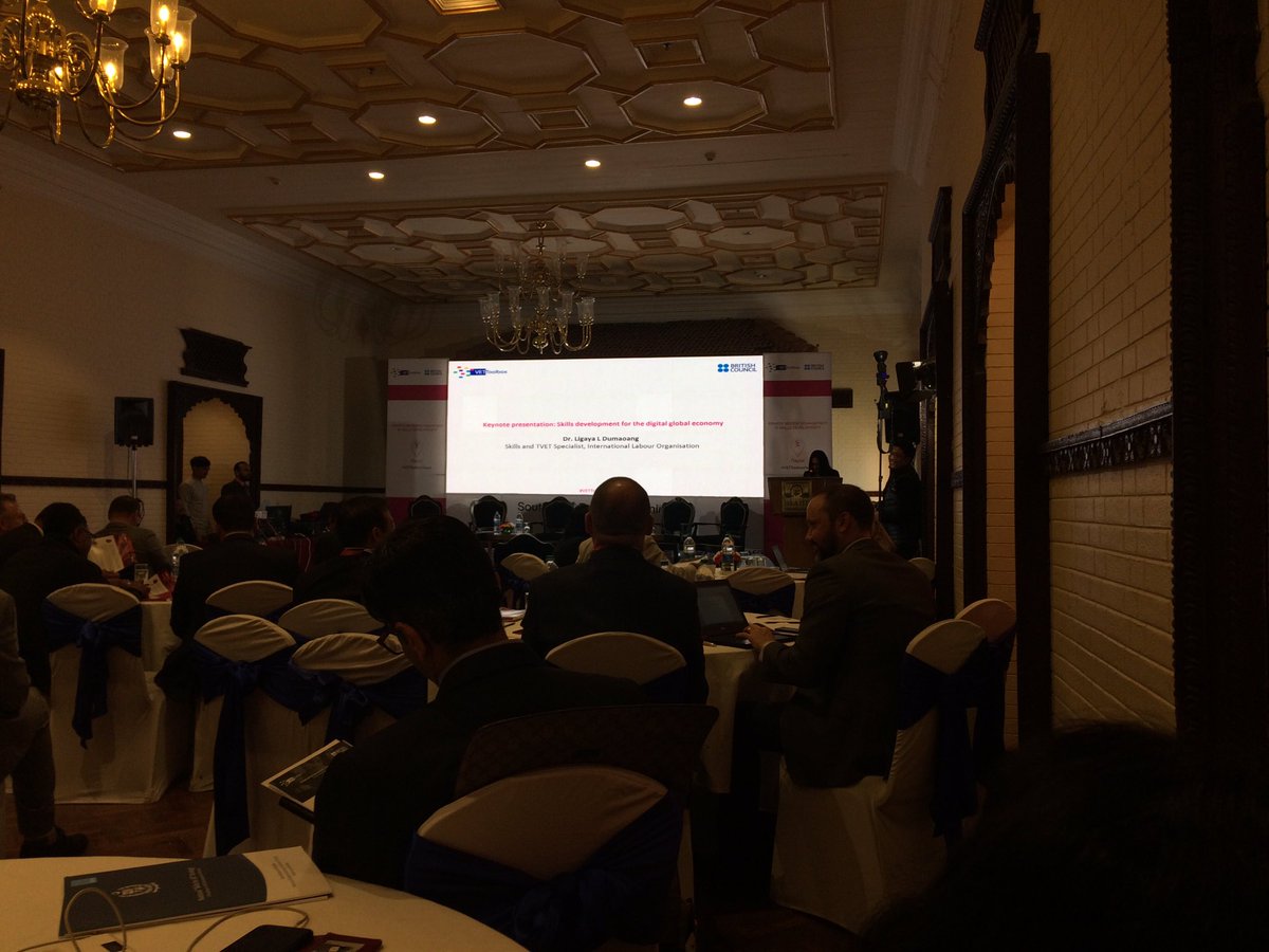 Skills development needs tripartite input! Dr. Lights L Dumaoang shares her keynote speech #vettoolboxnepal #relevantskillsforall #ilo <a href="/BritishCouncil/">British Council</a> <a href="/Enabel_Belgium/">Enabel</a> <a href="/giz_gmbh/">GIZ</a> #luxdev