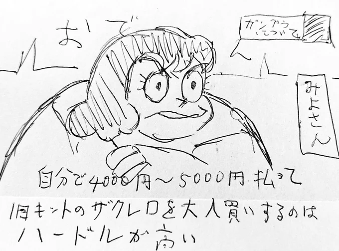仕事の昼休みに息抜きに即効で
らくがきしました('-`) 