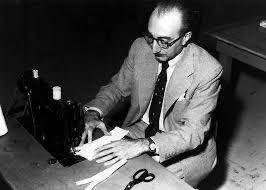 SurgeryLegends's tweet photo. American surgeon Michael DeBakey needed a material to use to replace aortic aneurysms. The department store he visited was out of nylon, so they suggested Dacron. DeBakey bought a yard and sewed a tube using his wife’s sewing machine (a skill he had learned from his mother!) https://t.co/951OwDUFcX