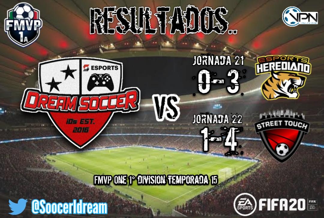 SoccerIdream's tweet photo. Estos fueron nuestros resultados del jueves pasado:
#ForzaiDs #SiempreUnidos #FMVP #1raDiv #ProClubs #VPN #eSports #FIFA20 https://t.co/00gKCBonhG