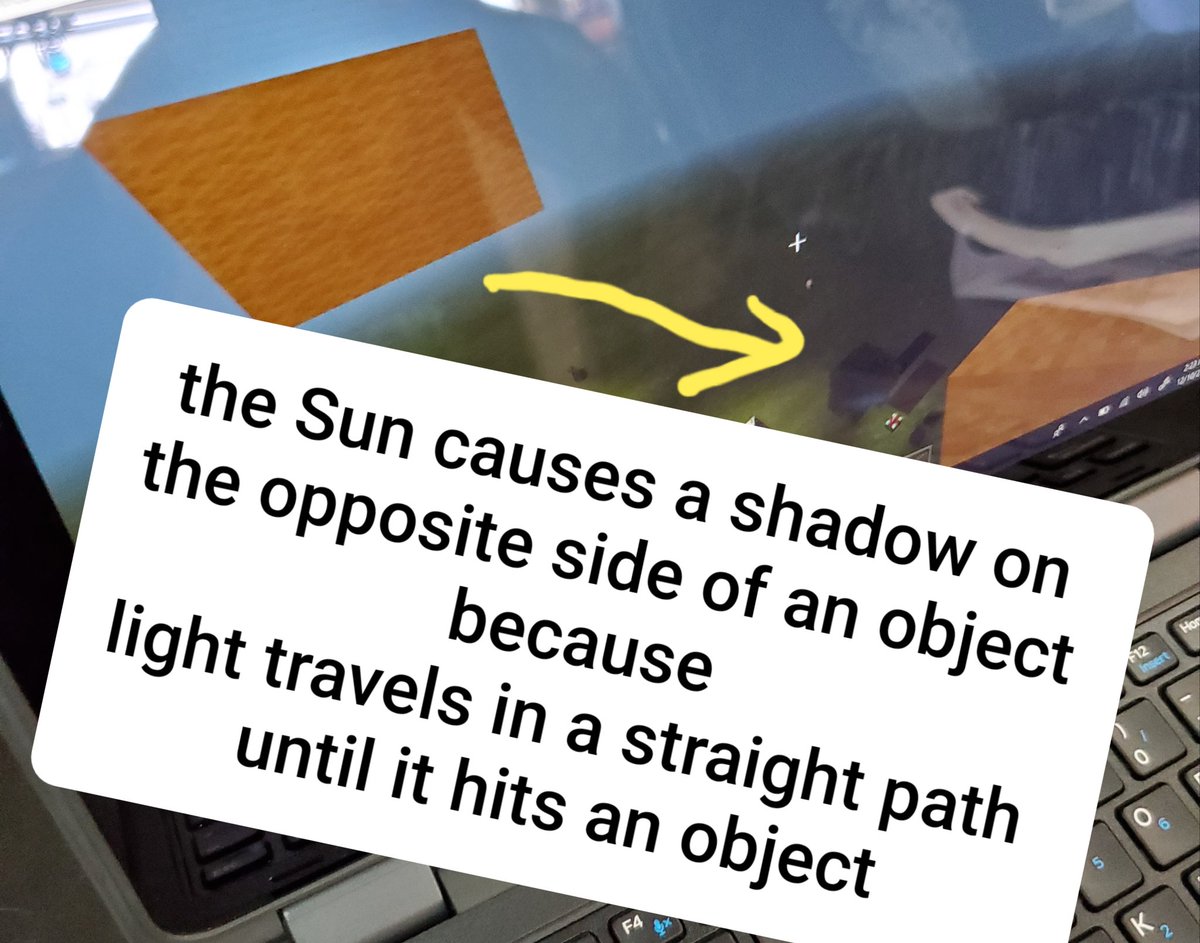 AndersJanders's tweet photo. @SalleeClark check this out @NESBlazers 5th graders jumped on the @PlayCraftLearn bandwagon and created worlds that represented science TEKS! Properties of light, characteristics of earth, sun, and moon, rotation of earth causes shadows (to name a few)! #emsproud #emsisdSCIENCE https://t.co/aA9W4pYvvu