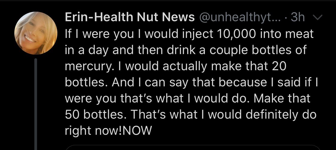 there_nor's tweet photo. @unhealthytruth So even though you hold yourself out as a health expert, you think you can say “If I were you, I would...” but then pretend that isn’t advice?
Best of luck with that.
#LoveAndHope https://t.co/8Ab3AxIY8b