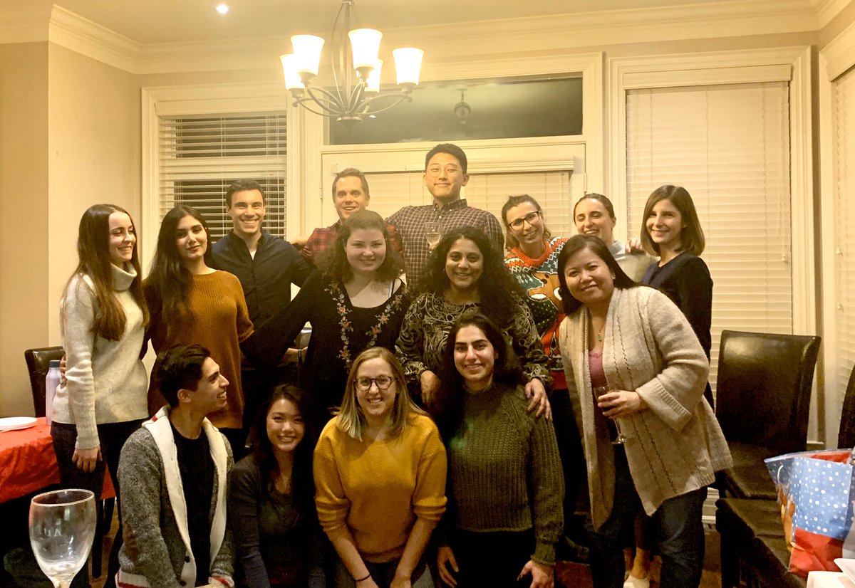 drbeccapr's tweet photo. Another amazing end of term celebration for #ouchlab! I am so lucky to be surrounded by so many stellar trainees!  Things did get a little crazy with a ‘fight til the death’ Rock Paper Scissors competition for the last party prize...but all in all great night! https://t.co/Vh9iIgD5PS