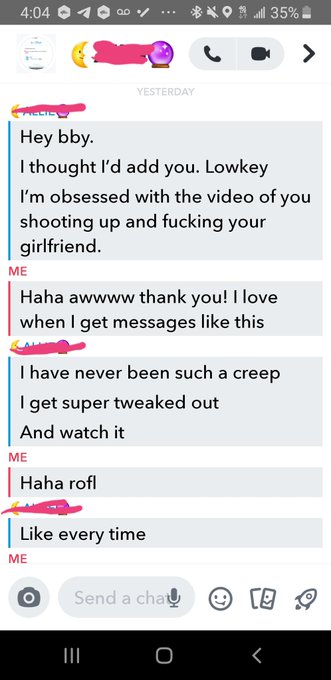 I love receiving messages like this on other platforms or even on #pornhub butb one takes the cake. <a href="/tag/pornhub"class="tags"><span>#pornhub</span></a>