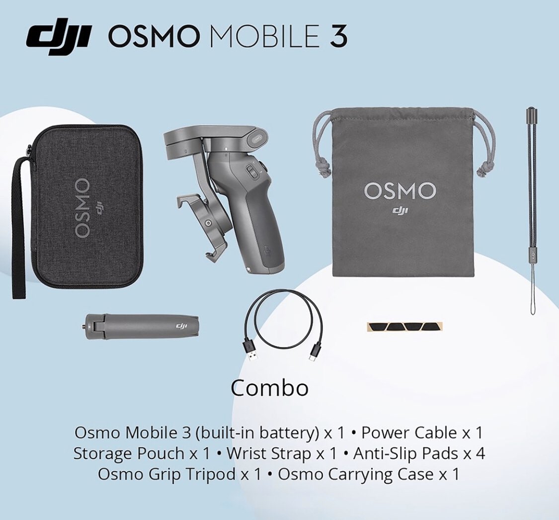 smartgimbal's tweet photo. متوفر الان اوزمو موبايل ٣ كومبو 

للطلب والاستفسار على الواتس
0560245191 https://t.co/HPbO4qBwMw