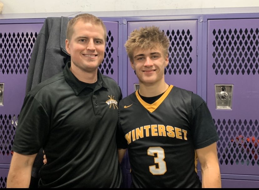 In tonight’s win at Norwalk, senior guard <a href="/DoctorDarling2/">Easton Darling</a> broke head coach Josh Henry’s school record for most points scored in a career! We have a new All-Time leading scorer!  Congratulations, Easton! 🏆