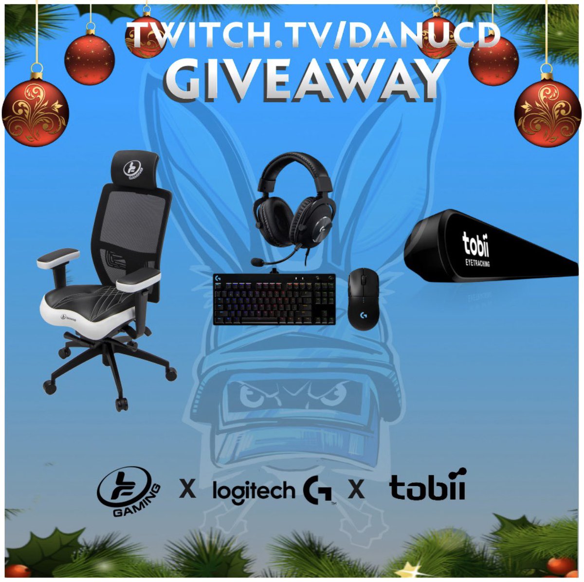 Danucd1's tweet image. 🎅🎁 $1500 Christmas Giveaway

LF Mach 2 Gaming Chair - Logitech G Pro Gear Series - Tobii Eyetracker 4C
Shoutout to @LFGamingChairs @LogitechG &amp;amp; @tobiigaming 

Follow, RT &amp;amp; Tag 2 Friends you want them to win with you!

Enter Here: bit.ly/2E5NCZJ
Good Luck! ♥️
