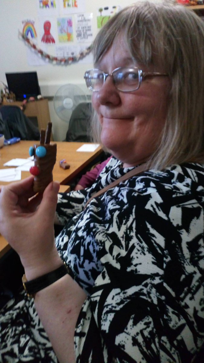 ourplacebarnsle's tweet photo. What fun we had yesterday making chocolate reindeer, we had even more fun eating them! #ourplacebarnsley #communityfund #memberlead #funtimes #festivefun https://t.co/9ar7TDoRxB