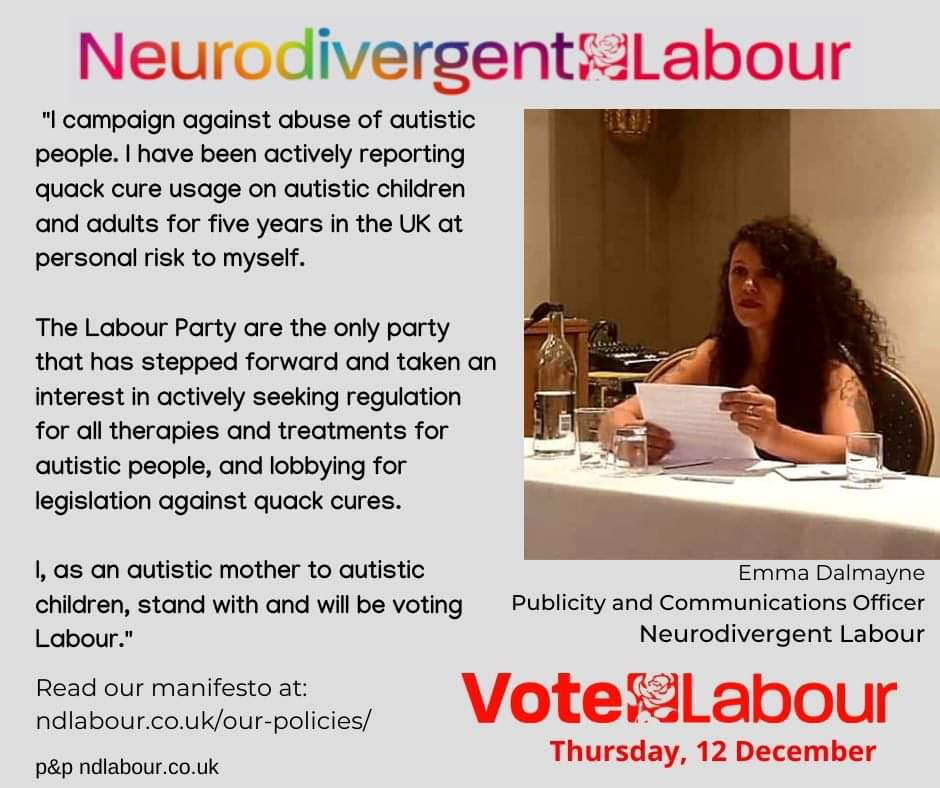 NeuroLabour's tweet photo. Statement from @EDalmayne, Publicity and Communications Officer, Neurodivergent Labour. https://t.co/oybcZJyLAh