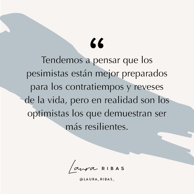 Laura_Ribas's tweet photo. Se tiende a ridiculizar el optimismo, calificándolo de ingenuidad o ignorancia, pero cada vez tengo más claro que mi visión positiva de la vida tiene un poderoso impacto en mí. ⠀
⠀
Ser optimista es una decisión y una actitud eficaz en este planeta. ⠀
⠀ https://t.co/OmSe8bEiRN
