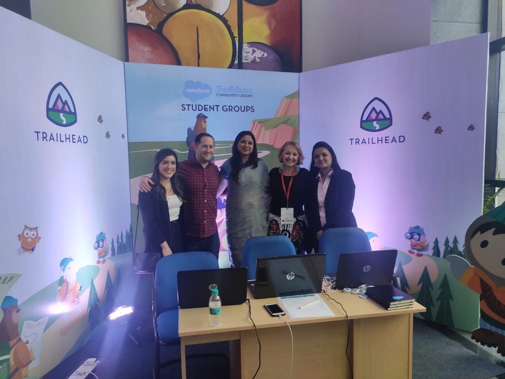 So grateful to be joining the <a href="/trailhead/">Trailhead</a> student programs team in India. Kicking things off at the <a href="/ictacademyindia/">ICT Academy</a> Bridge’19 conference! #SalesforceStudents