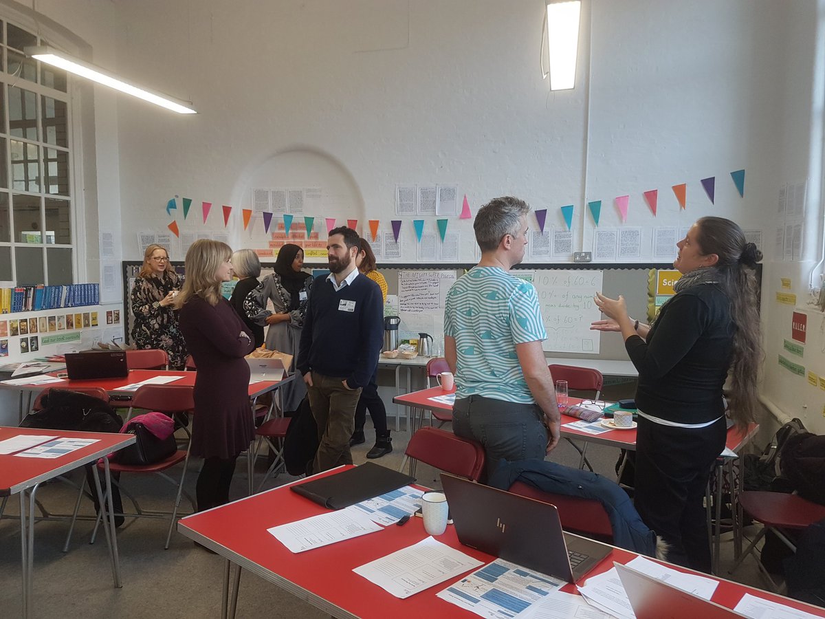 teacherled_RCTs's tweet photo. @EdDevTrust at Charles Dickens Primary School London delivering the first of 8 analysis and write up days around England for the Department for Education Workload Reduction teacher-led research @CrownHousePub #reducingworkload https://t.co/6LH00KUp1b