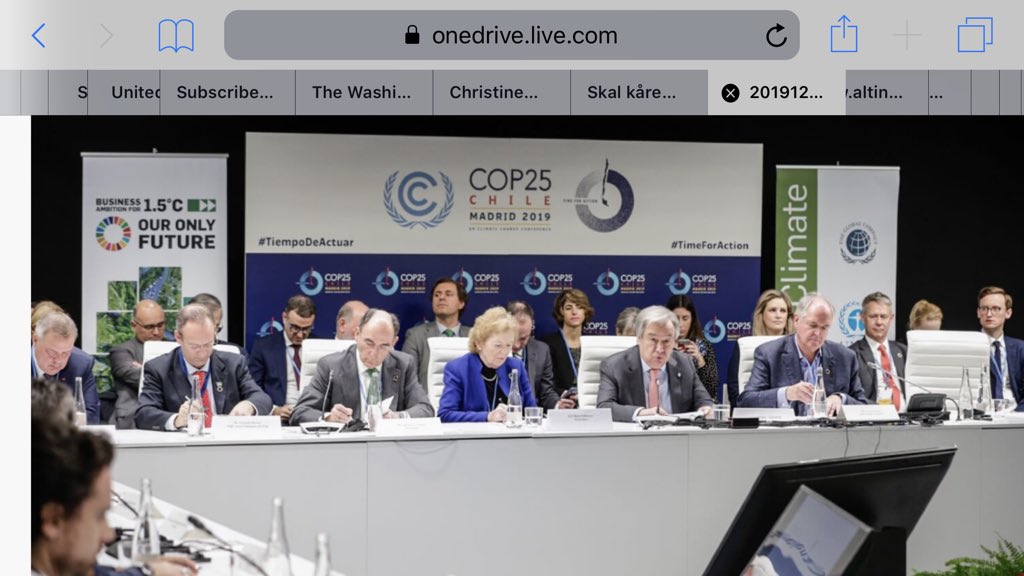 The financial sector is crucial to meet the Paris agreement as we can allocate capital to industries/companies that work to solve the worlds challenges says <a href="/Storebrand/">Storebrand</a> CEO at #COP25