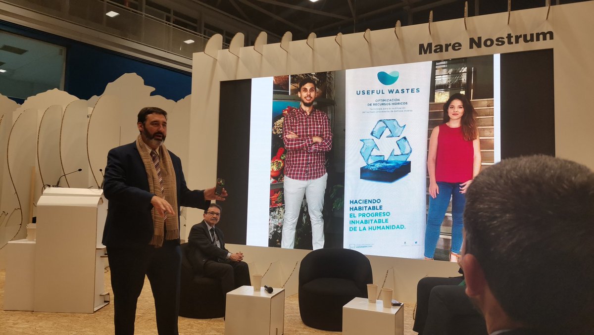 AEMArm's tweet photo. También estuvieron en la #cop25 nuestros ganadores del  ECODAY @UsefulWastes , en breve haremos un informe de lo vivido en la Cumpbre https://t.co/IBQZ33gh4w