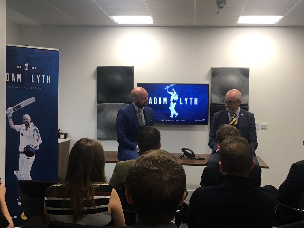 WarrenAnnex's tweet photo. Thanks to @CAllenBlacks &amp; the @LawBlacks team for their hospitality &amp; a great breakfast to launch the @Lyth2020 Testimonial year #Yorkshire @YorkshireCCC https://t.co/3F5jhli2Ls