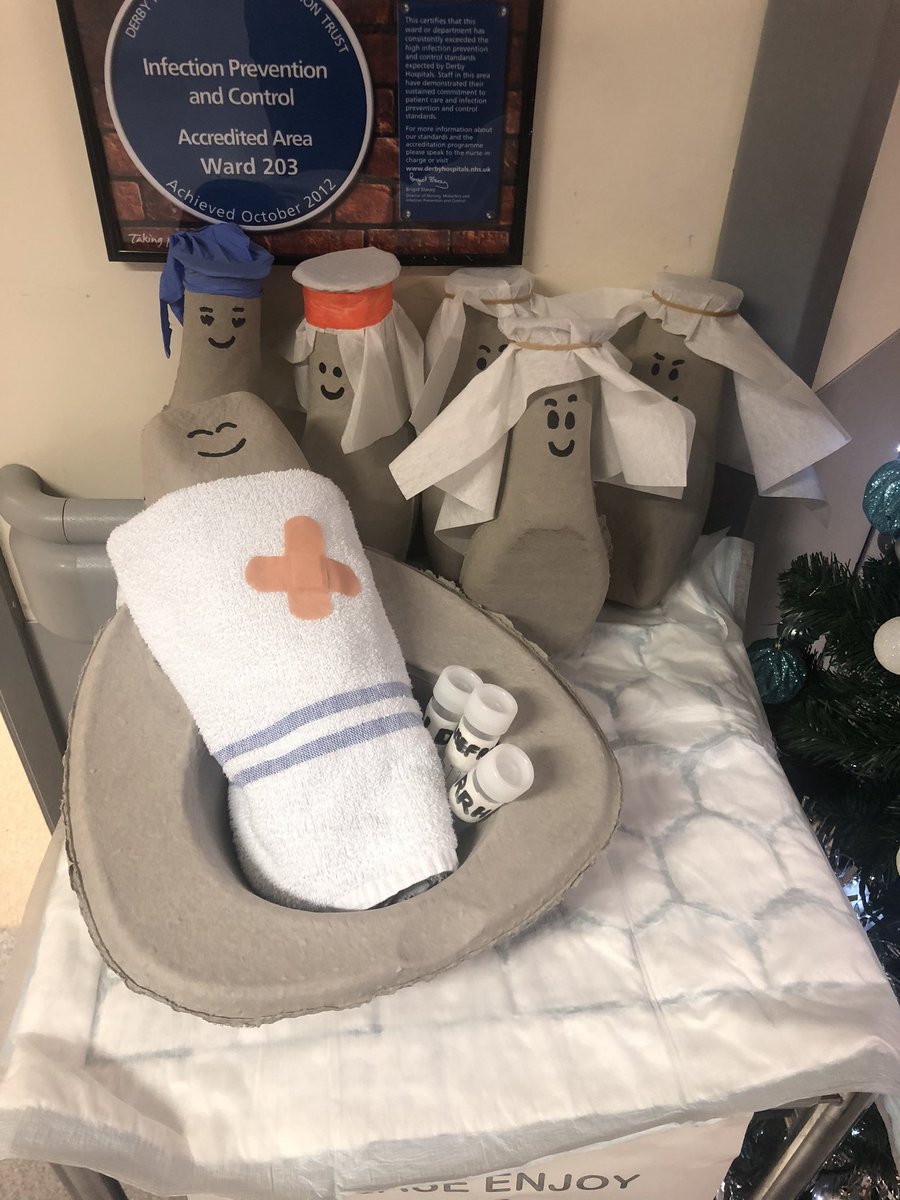 Bedpan Nativity <a href="/UHDBTrust/">University Hospitals of Derby and Burton NHS FT</a>