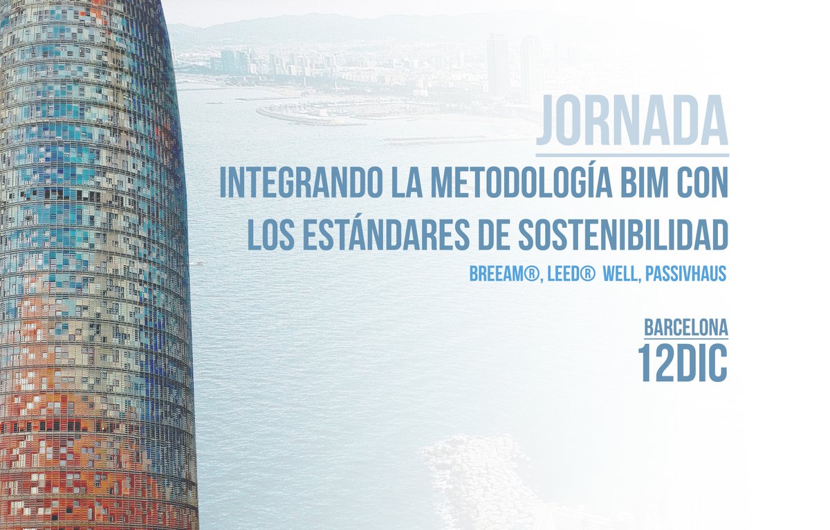 Nos vemos mañana en Barcelona donde aprenderemos a Integrar la metodología #BIM, con los estándares de sostenibilidad #BREEAM #LEED #WELL #Passivhaus con ¡No podéis faltar! ínformate: bimchannel.net/es/jornada-int…
@ITeC_es @BioEconomic @LafargeHolcimES  @BioLEED