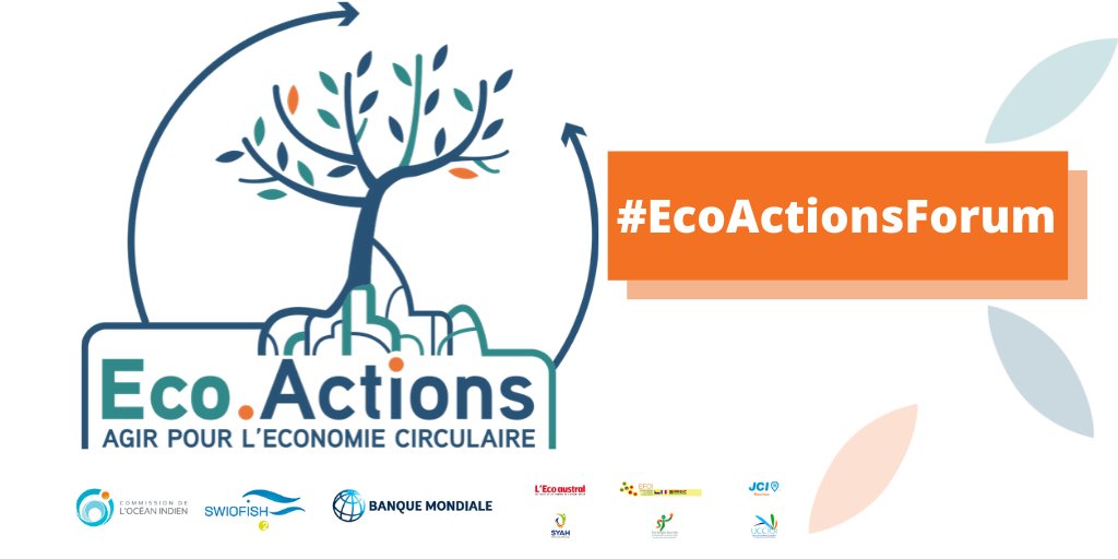 commission_coi's tweet photo. Organisé par la #COI à travers le projet #SWIOFISH2 financé par la @Banquemondiale, #EcoActionsForum pour l'#economiecirculaire a bénéficié du soutien de : @Ecoaustral, #Entreprendre au féminin #oceanIndien (#EFOI), #JCI, @SYAHRegional, #SynergieJeunes et @ion_uccioi https://t.co/8vPAWZKdfO