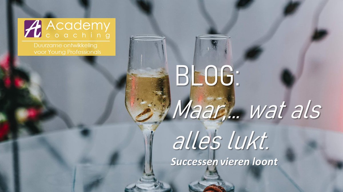 Deze maanden vieren wij met Academycoaching op verschillende manieren ons 10 jarig bestaan :) Het vieren van successen gaf @MariaCHJDekker  inspiratie voor een nieuw #BLOG: Maar,... wat als alles lukt. Check het hieronder: academycoaching.nl/maar-wat-als-a…