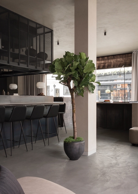 Sphere8_London's tweet photo. Our stunning earth tone floor @sticksnsushi 🍣🍣
#sphere8 #flooring #modern #interior #resinfloor #sushi #restaurant #earthtone #modern https://t.co/p75n2MVJQa