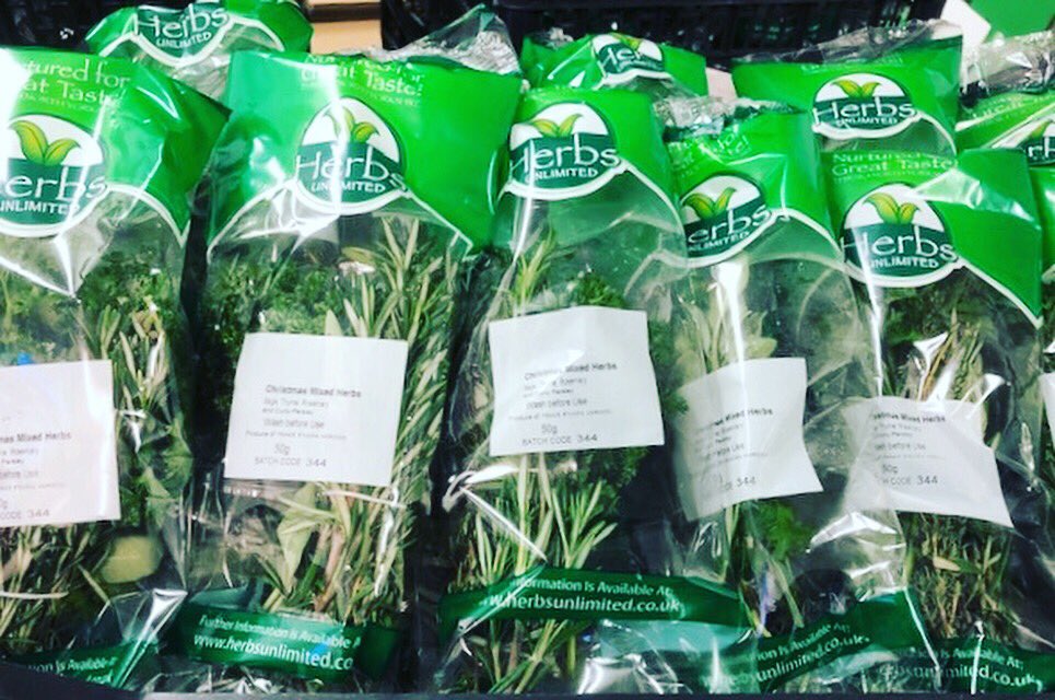 Herbs Unlimited on Twitter "Christmas Herb Packs available, 50g packs which include Rosemary