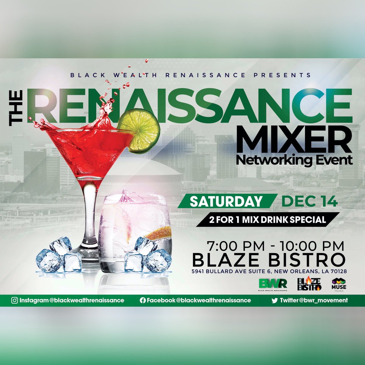 BWR_Movement's tweet photo. Saturday is gonna be some good vibez #wealthtalk #Networking #2for1s we got our brother @B_REInvest pulling up. Oβneil Parker, Realtor Rich. Dont Sleep On Louisiana we boutta be poppin babbyyyy
https://t.co/wrnTznGL3K https://t.co/4UZwOV8B9E