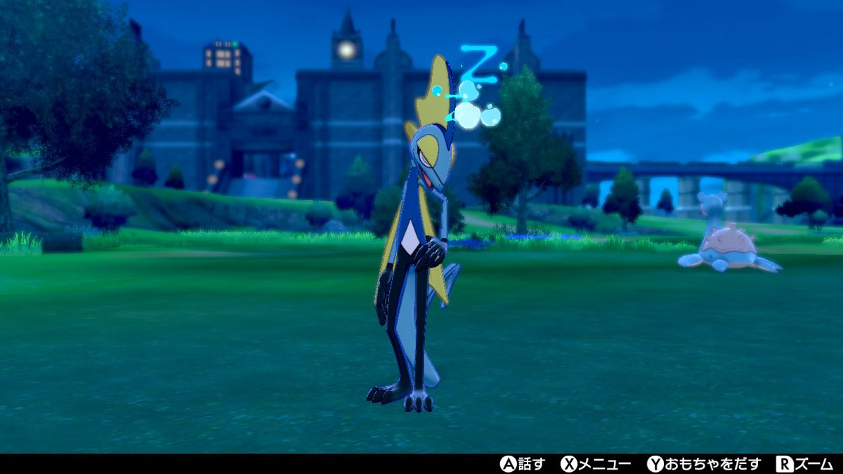 美里 寝てるインテレオンもイケメンだな ポケモン剣盾 Nintendoswitch