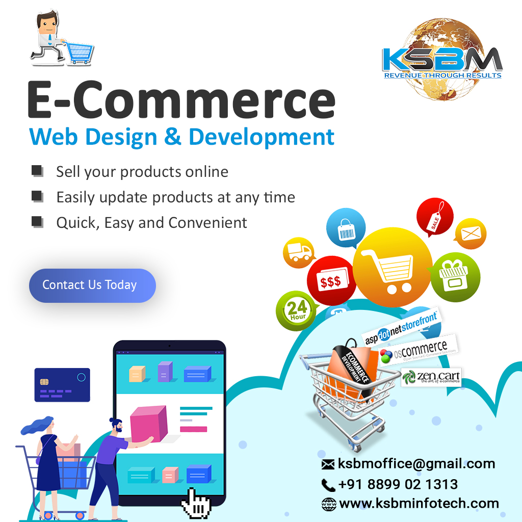 ksbminfotech's tweet photo. E-Commerce Website Design and Development Company in Delhi, Now make your business online.

Contact us:: +91 8899 02 1313
Visit us: https://t.co/4Zh5EGrzGC

#eCommerceWebsite #websitedevelopment #websiteDesign #eCommerce #growyourbusiness #onlineBusiness #WednesdayWisdom https://t.co/fy8um3KjYP