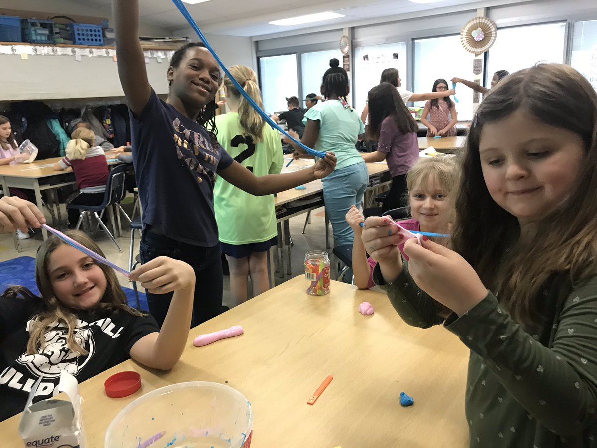 So much fun at the “Sharpen the Saw” clubs <a href="/PaddyHillTweet/">Paddy Hill School</a> Our group made slime!