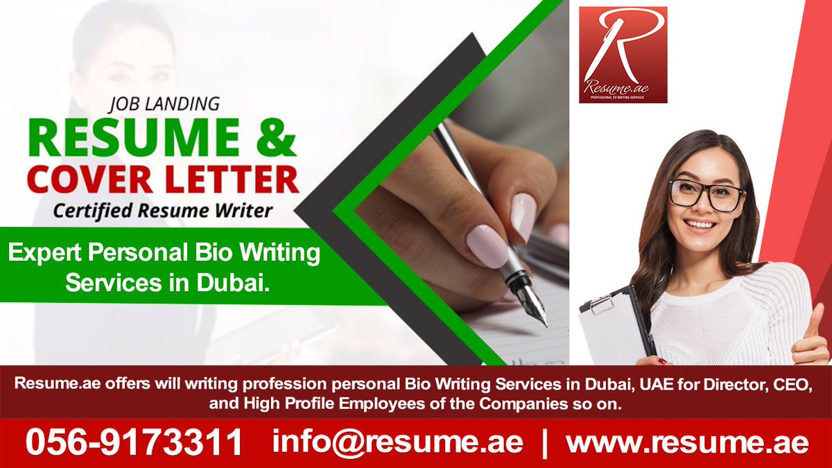 resumeae's tweet image. Professional Resume + Cover Letter Writing Services in Dubai | 043554850
resume.ae (056-9173311)

#cvwriting #resumewriting #bestCV
#professionlacvWritinginDubai 
#linkedinprofile #coverletter #getready #resume #assessment #jobmarket #professional #profile #info
