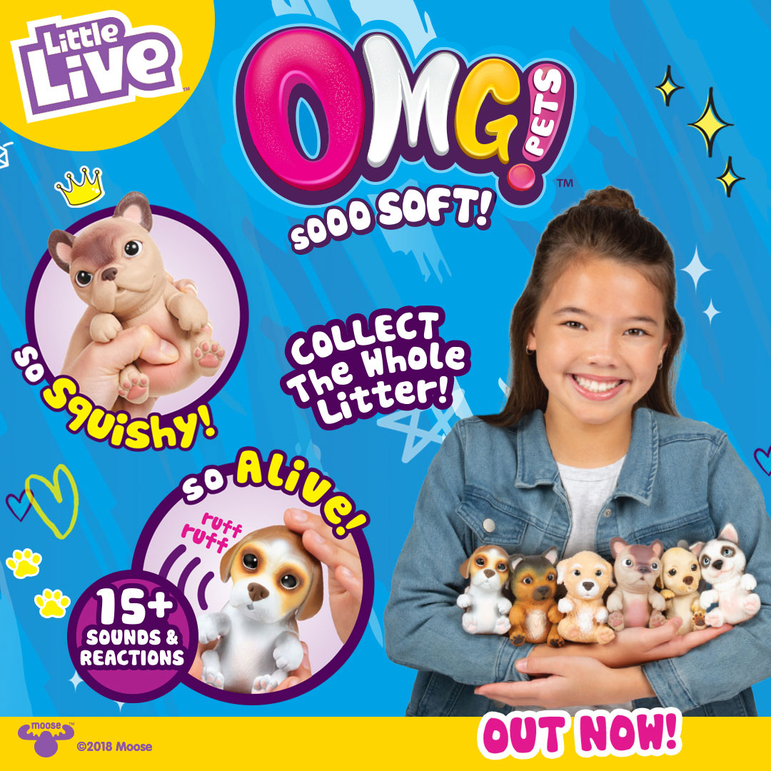 Which attention loving #LittleLive  puppy do you like? Do you like Poodles, Beagles, German Shepherds, French Bulldogs, Huskies or Labradors. #primatoys #pets #adorable
🐶🤩🐶
Check out the new adorable Little Live OMG Pets - primatoys.co.za/little-live-pe…